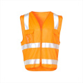 High visibility motorcycle kids mesh safety vests